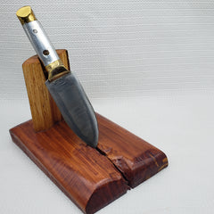 Little Badger Sante Fe Trail Traditional Beaver Butchering Scalping Knife 3 star Sheath
