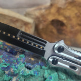 Bayou Crick Bailisong flip knife Butterfly  Blade