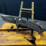 Gerber USA Auto 06 Button Lock Tanto folding knife Blackstone oxidized G1296