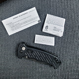 Gerber USA Auto 06 Button Lock Tanto folding knife Blackstone oxidized G1296