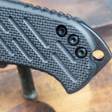 Gerber USA Auto 06 Button Lock Tanto folding knife Blackstone oxidized G1296