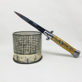 Chinese Stamped Stiletto Classic Style Automatic Godfather