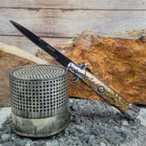 Chinese Stamped Stiletto Classic Style Automatic Godfather