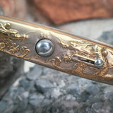 Chinese Stamped Stiletto Classic Style Automatic Godfather