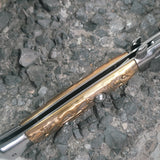 Chinese Stamped Stiletto Classic Style Automatic Godfather