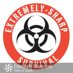Extremely-Sharp Survival Sticker