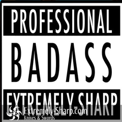 Professional Bad Ass Sticker