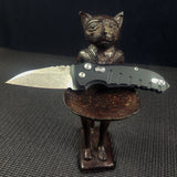 Hogue Knives A01 Microswitch Automatic Knife Gray 2.6" Stonewash 24112