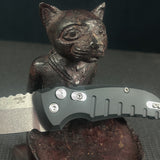 Hogue Knives A01 Microswitch Automatic Knife Gray 2.6" Stonewash 24112