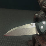 Hogue Knives A01 Microswitch Automatic Knife Gray 2.6" Stonewash 24112