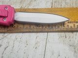 Ladies Choice OTF Pink Handle Double Edge Switch on Top Auto