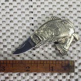 Large Mouth Bass Novelty Knife  CO
