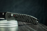 Gerber USA Auto Propel Button Lock Tanto folding knife Blackstone oxidized G842N