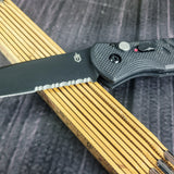 Gerber USA Auto Propel Button Lock Tanto folding knife Blackstone oxidized G842N