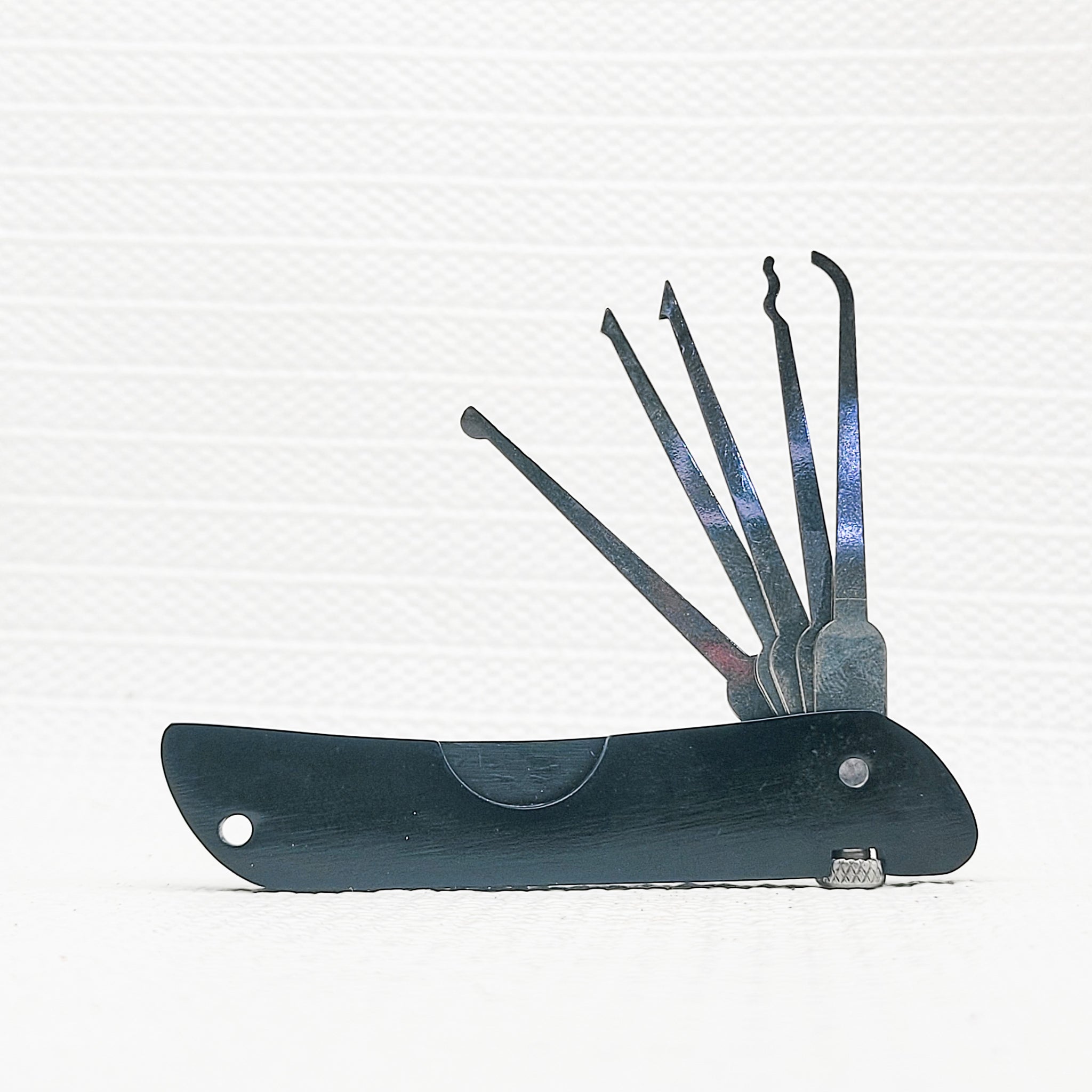 Warlock Jackknife Lock Pick Set Silver