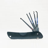 Warlock Jackknife Lock Pick Set Silver