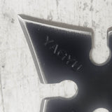 Yagyu Wing 4 POINT BLACK SHURIKEN THROWING STAR WITH POUCH