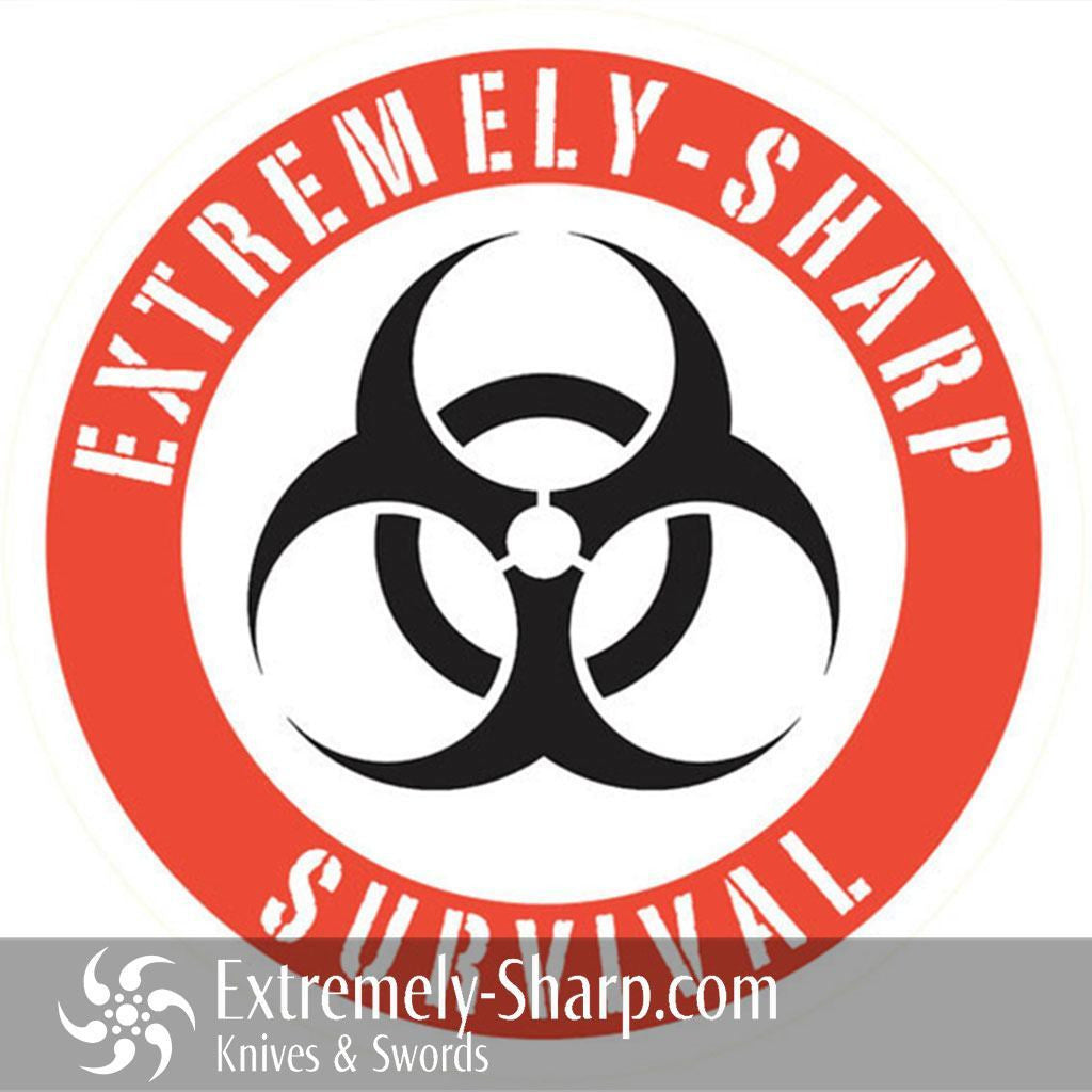 Extremely-Sharp Survival Sticker - Extremely-Sharp.com