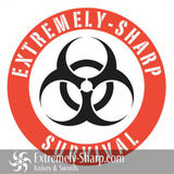 Extremely-Sharp Survival Sticker - Extremely-Sharp.com