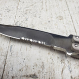 Big Nosed Sandy Duty Butterfly Balisong Flip Knife