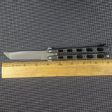 Bear and Son Armour Piercing Butterfly Balisong Tanto Blade BC114AGX