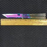 SHINTO BAILISONG FLIP KNIFE Titanium TANTO BLADE